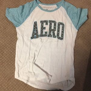 Medium Aeropostale white T-shirt
